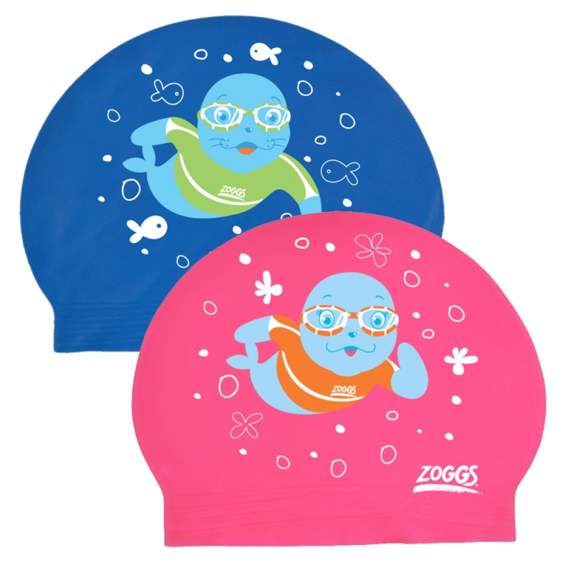 Zoggs Σκουφάκι κολύμβησης παιδικό Aqua (Διαθέσιμο σε 2 χρώματα)