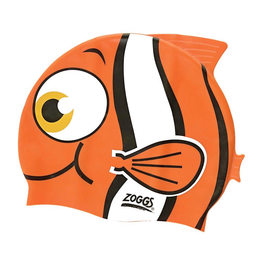 Zoggs Junior Character Cap Goldfish Orange