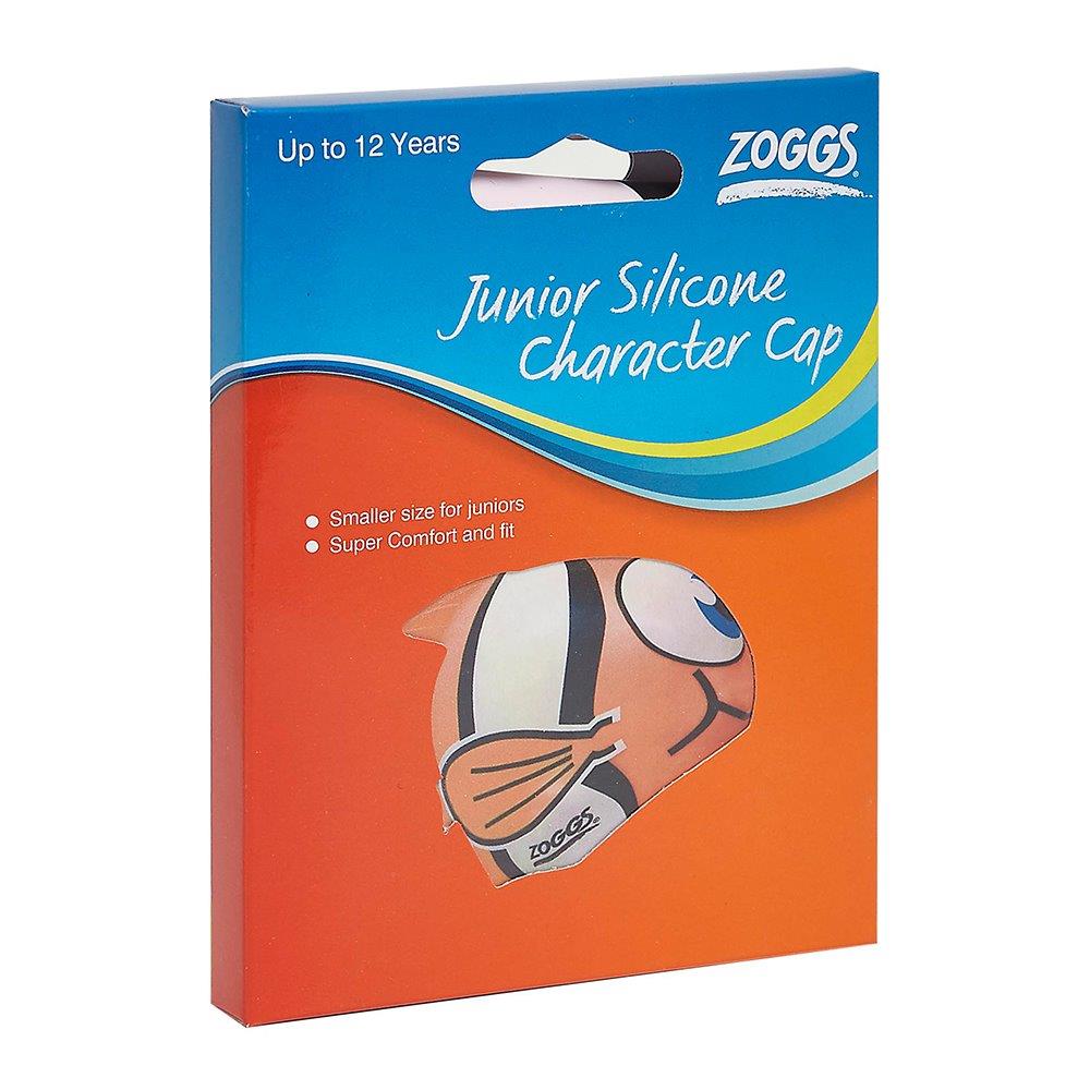 Zoggs Junior Character Cap Goldfish Orange