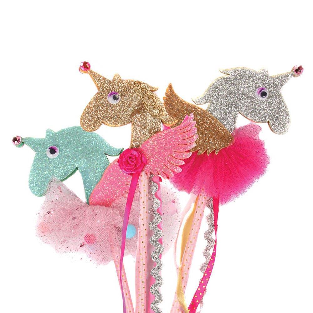 Great Pretenders 3D Unicorn Wand Assortment - 6