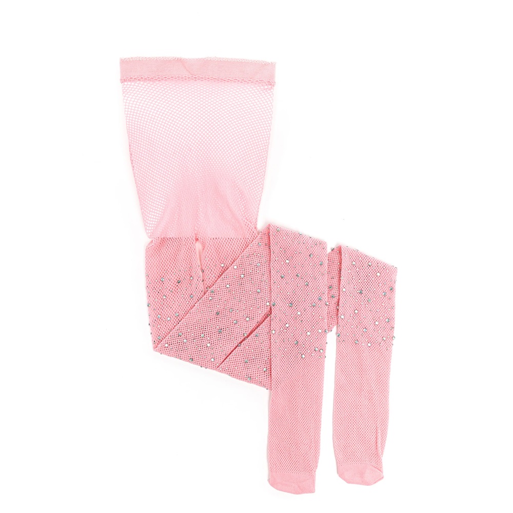 Great Pretenders Rhinestone Tights Light Pink, SIZE US 3-8