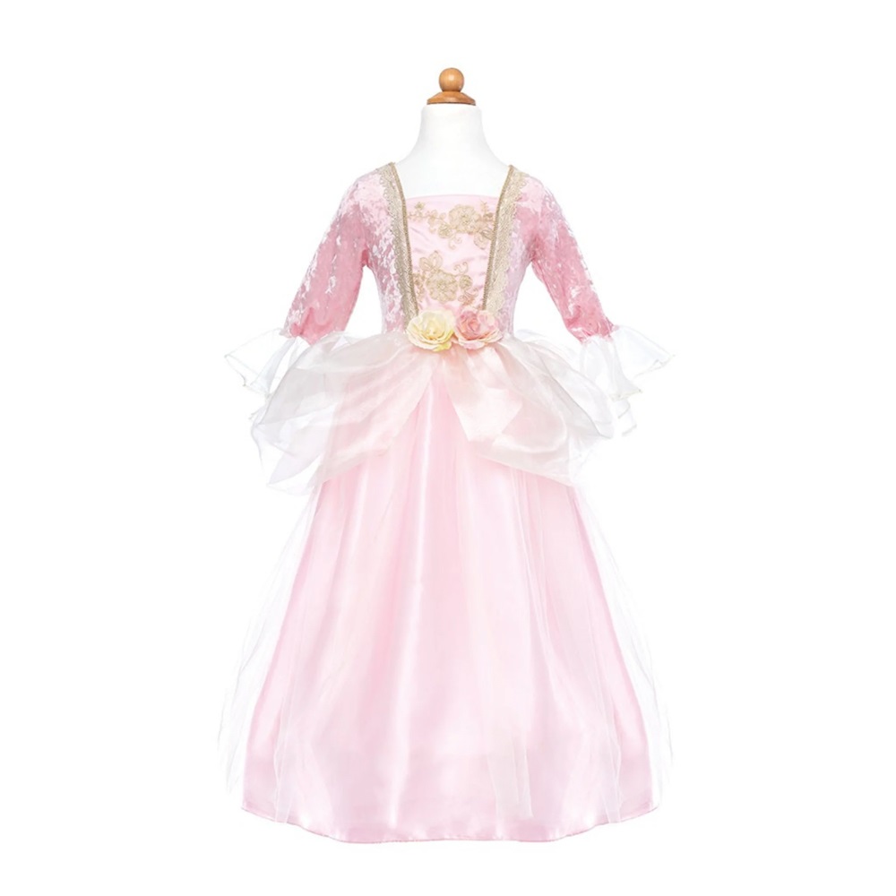 Great Pretenders Pink Rose Princess Dress, SIZE US 3-4