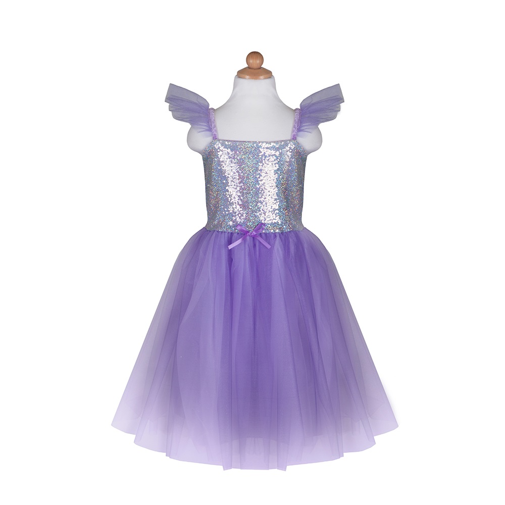 Great Pretenders Sequins Princess Dress, Lilac, SIZE US 7-8