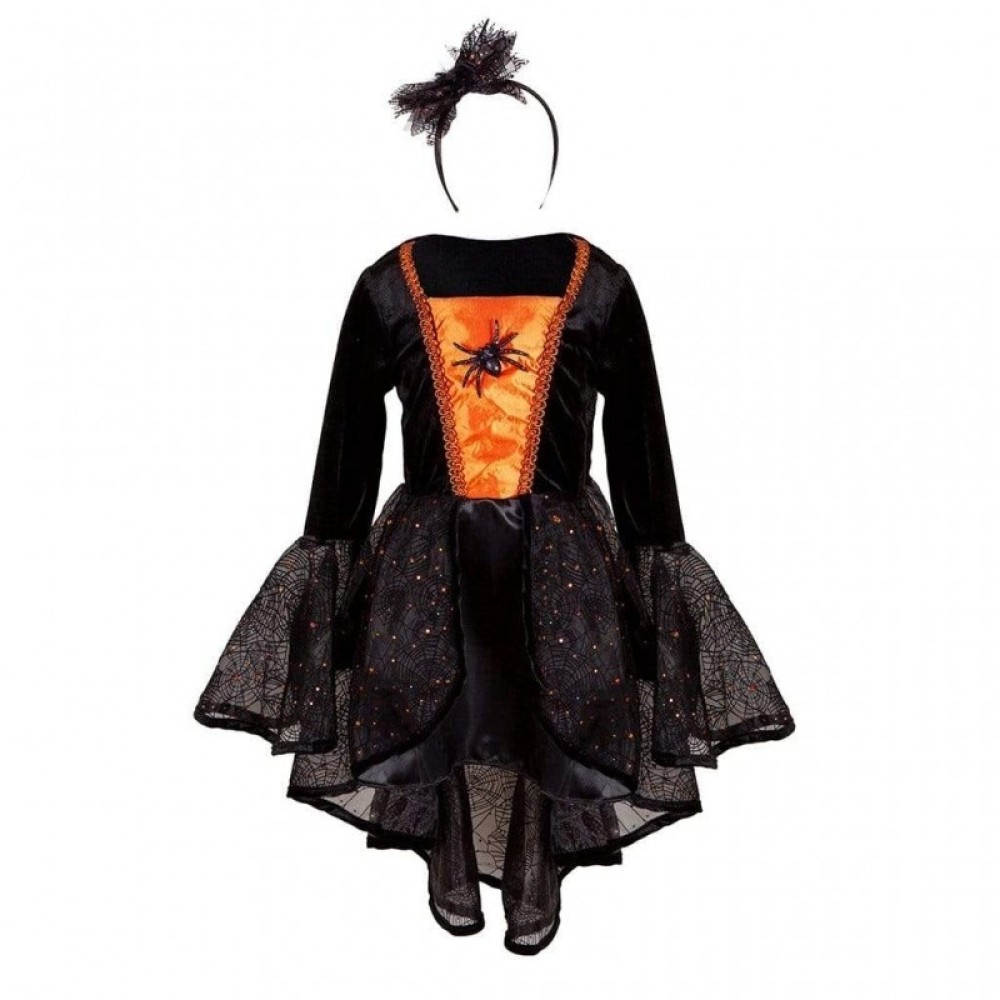 Great Pretenders Sybil The Spider Witch w- HB  SIZE US 3-4