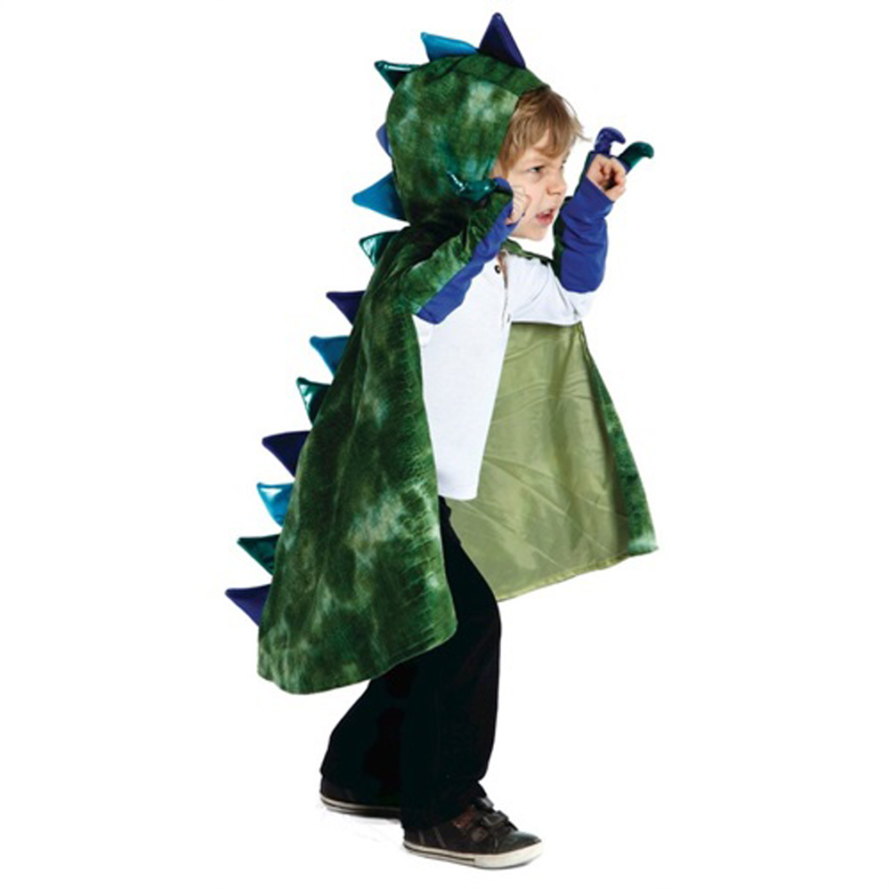 Great Pretenders Dragon Cape with Claws Green 4-6