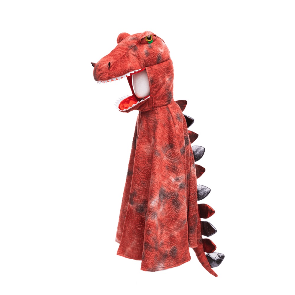 Great Pretenders Κάπα με γάντια 'Βροντόσαυρος T-Rex' κόκκινη μπλε
