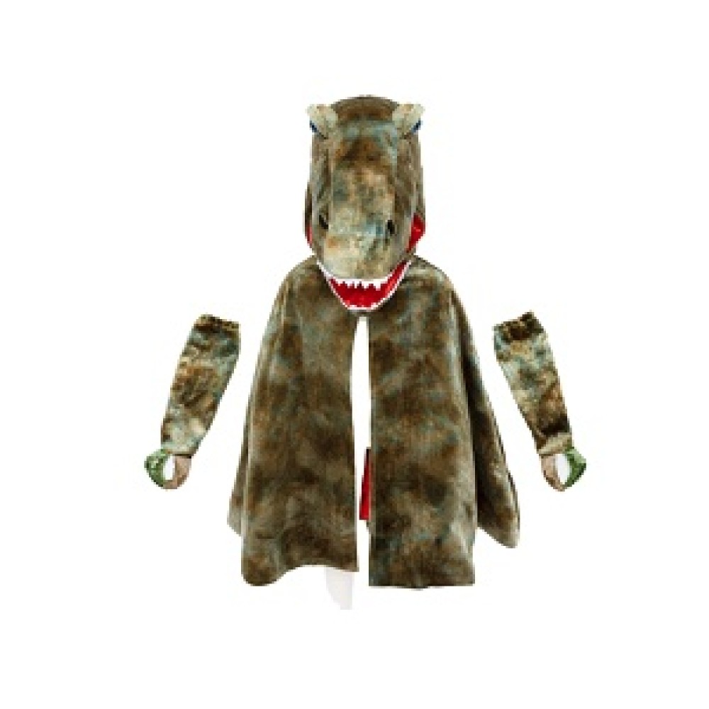 Great Pretenders Grandasaurus T-Rex Cape w/Claws, SIZE US 7-8