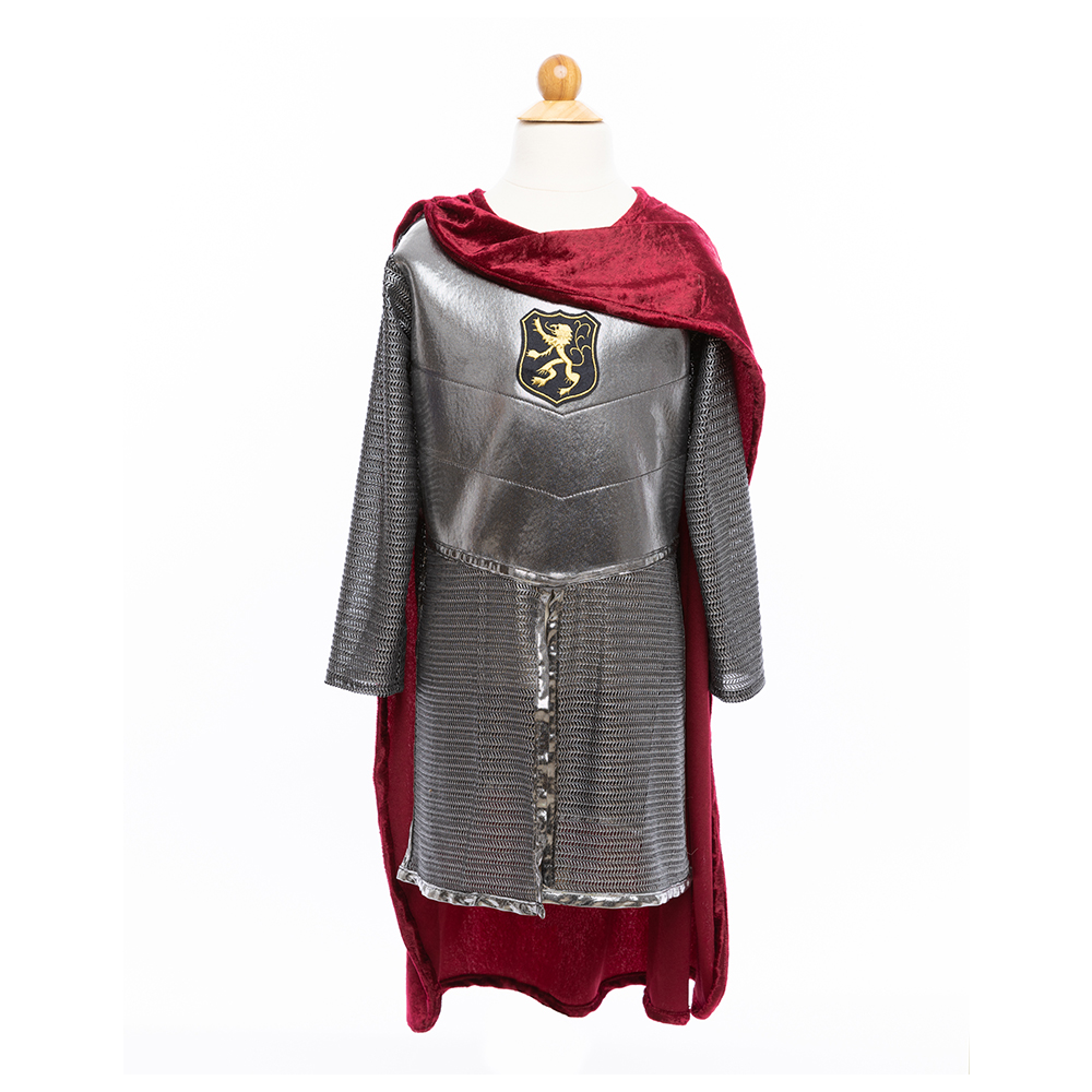 Great Pretenders Silver knight with cape, SIZE US 5-6