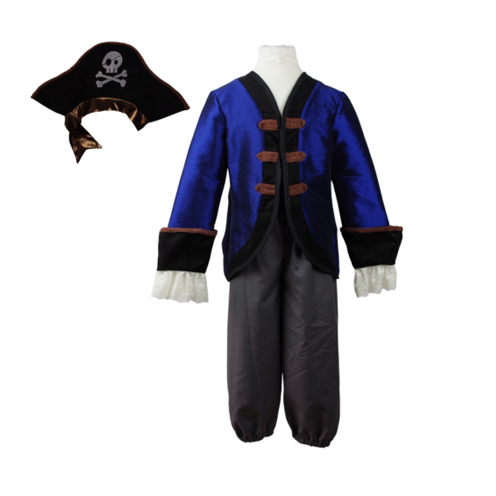 Great Pretenders Commodore Pirate Jacket, Pant and Hat