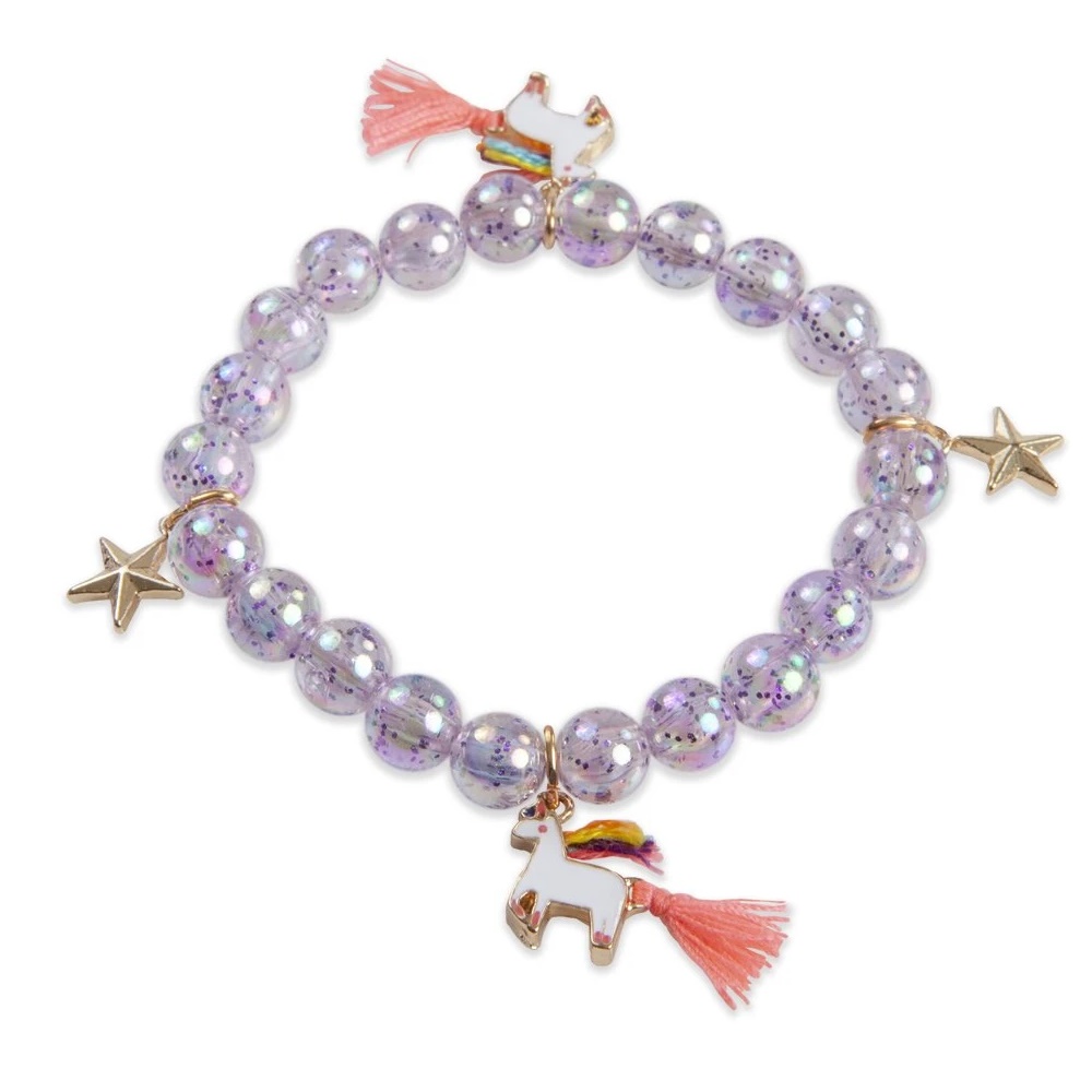 Great Pretenders Unicorn Star Bracelet, Purple