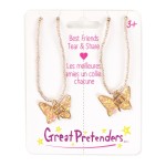 Great Pretenders Σετ 2 Κολιέ Best Friends Πεταλούδα