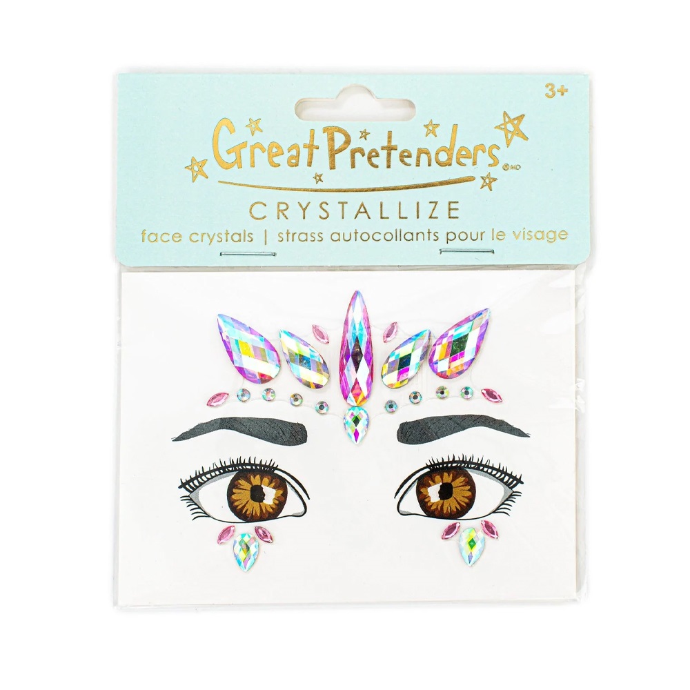 Great Pretenders Face Crystals Pink Unicorn