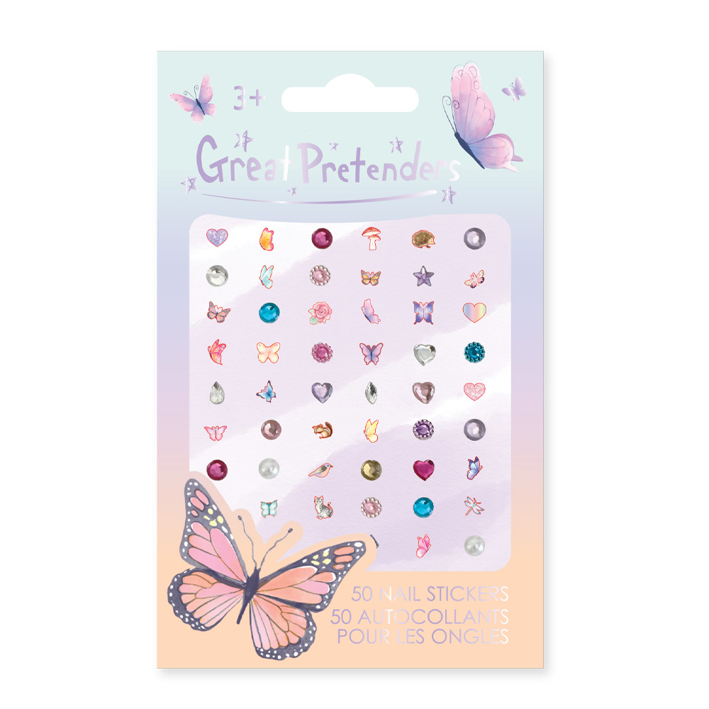 Great Pretenders Butterfly Nail Stickers