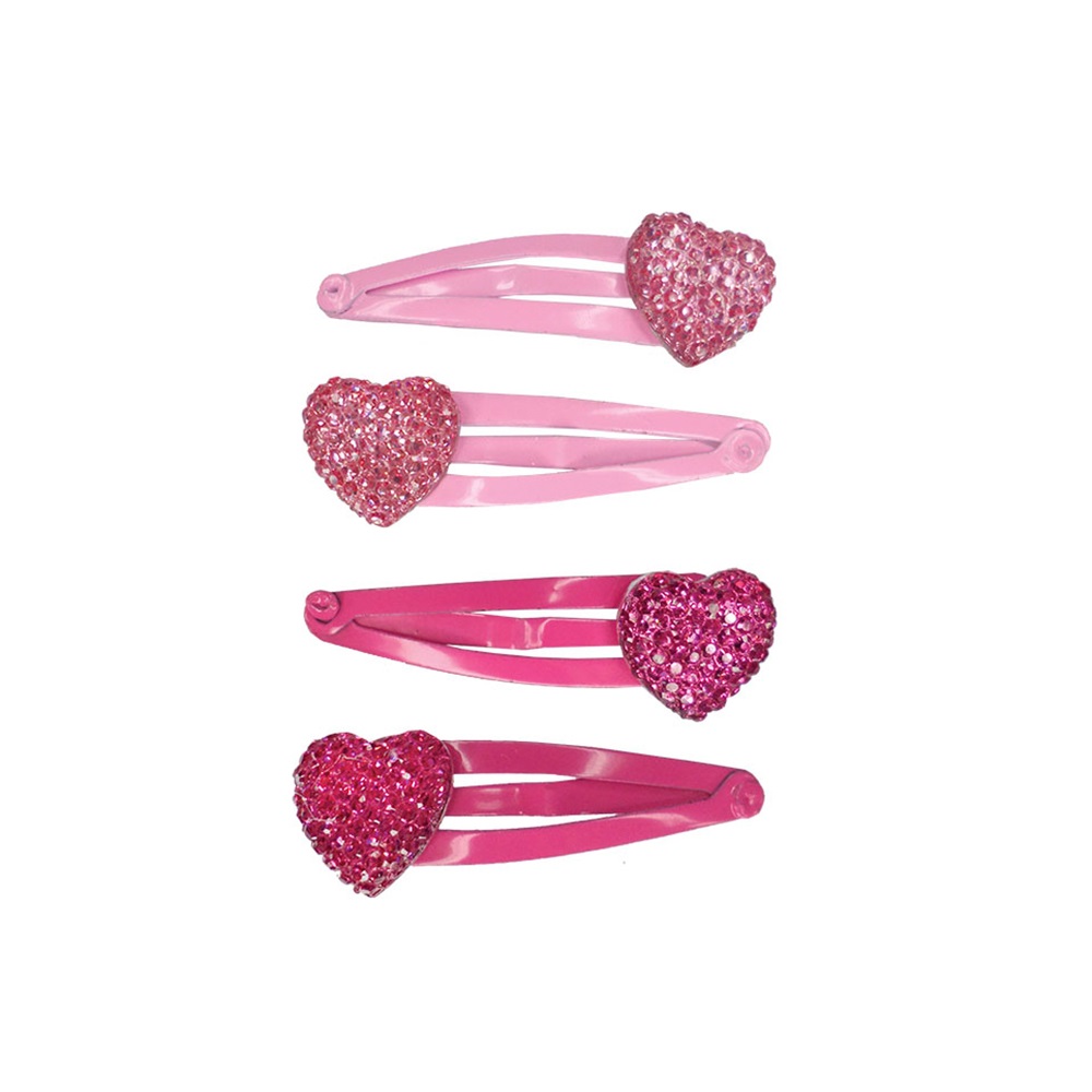 Great Pretenders Sparkly My Heart Snap Clips