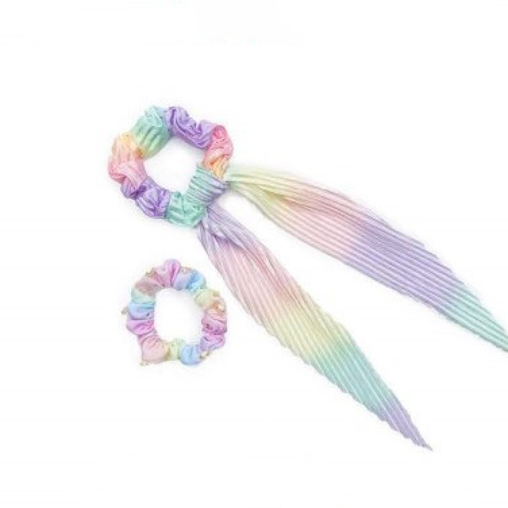 Great Pretenders Pastel Rainbow Scrunchies, assorted