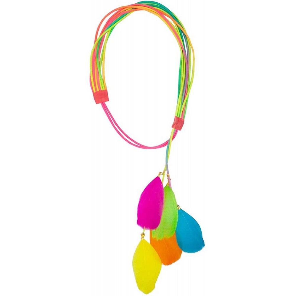 Great Pretenders Headband Feather Fun Terchnicolour