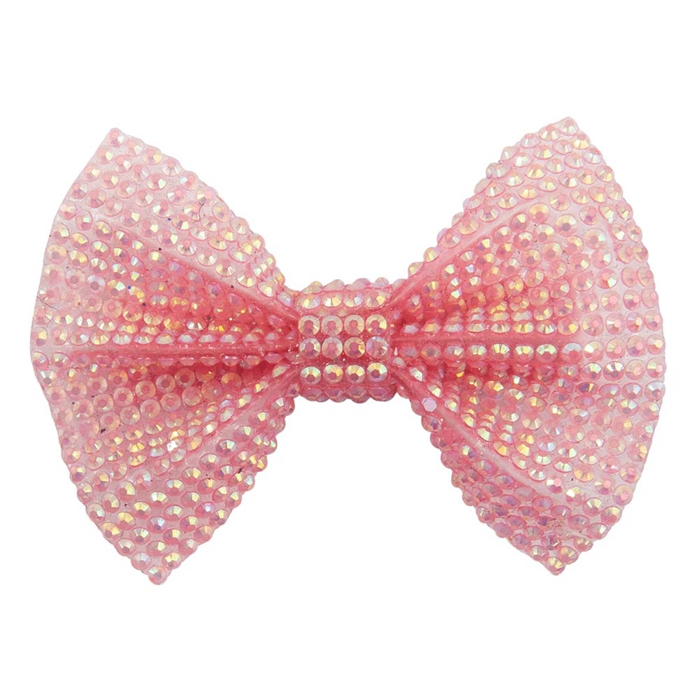 Great Pretenders Boutique Pink Gem Bow Hairclip