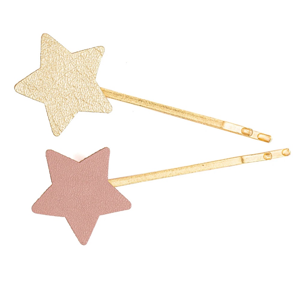 Great Pretenders Boutique Matte Star Bobby, 2 Pcs assorted