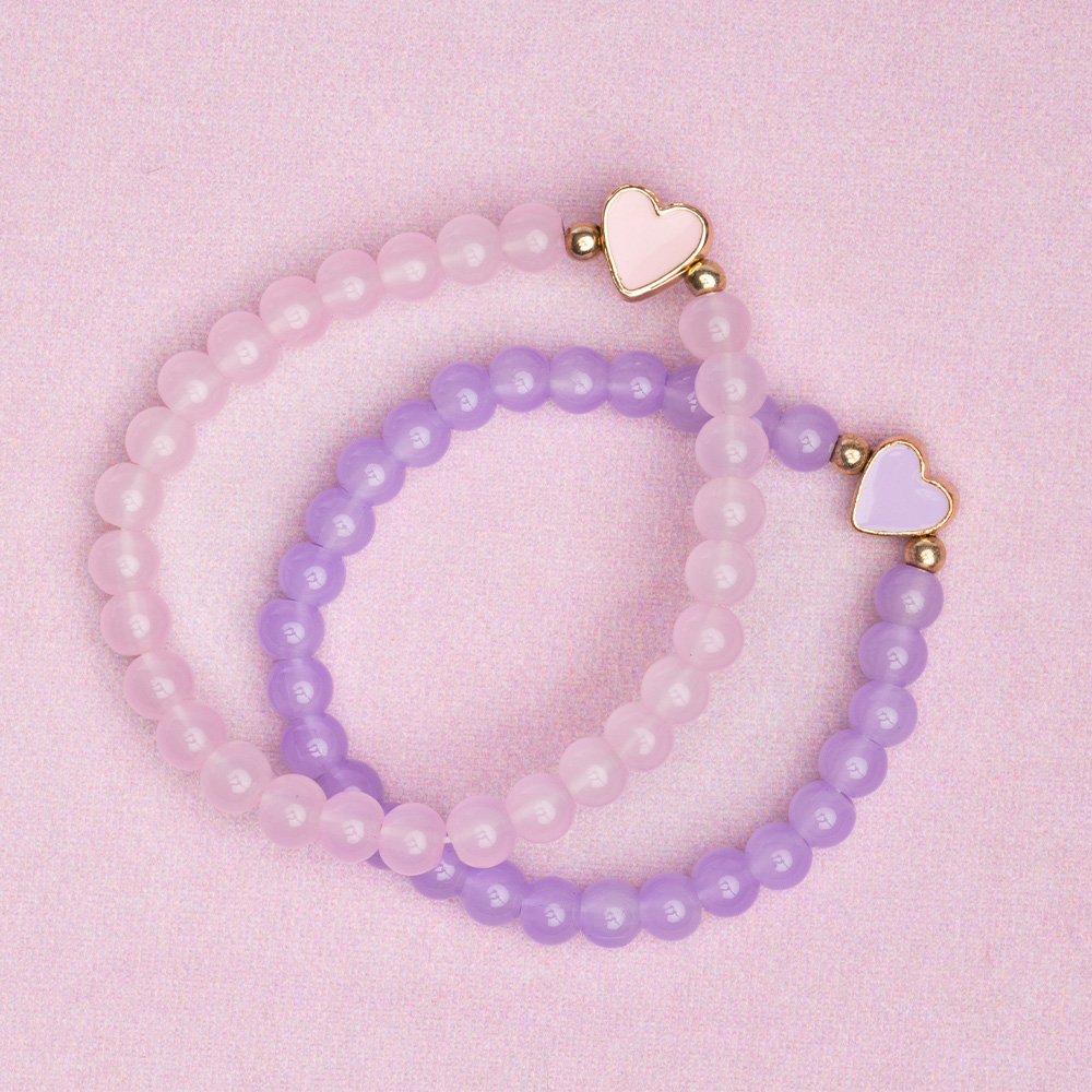 Great Pretenders Boutique Chic With all My Heart Bracelet, 2 Pcs