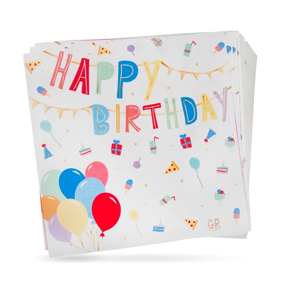 Great Pretenders Napkins - Happy Birthday (20 pcs)