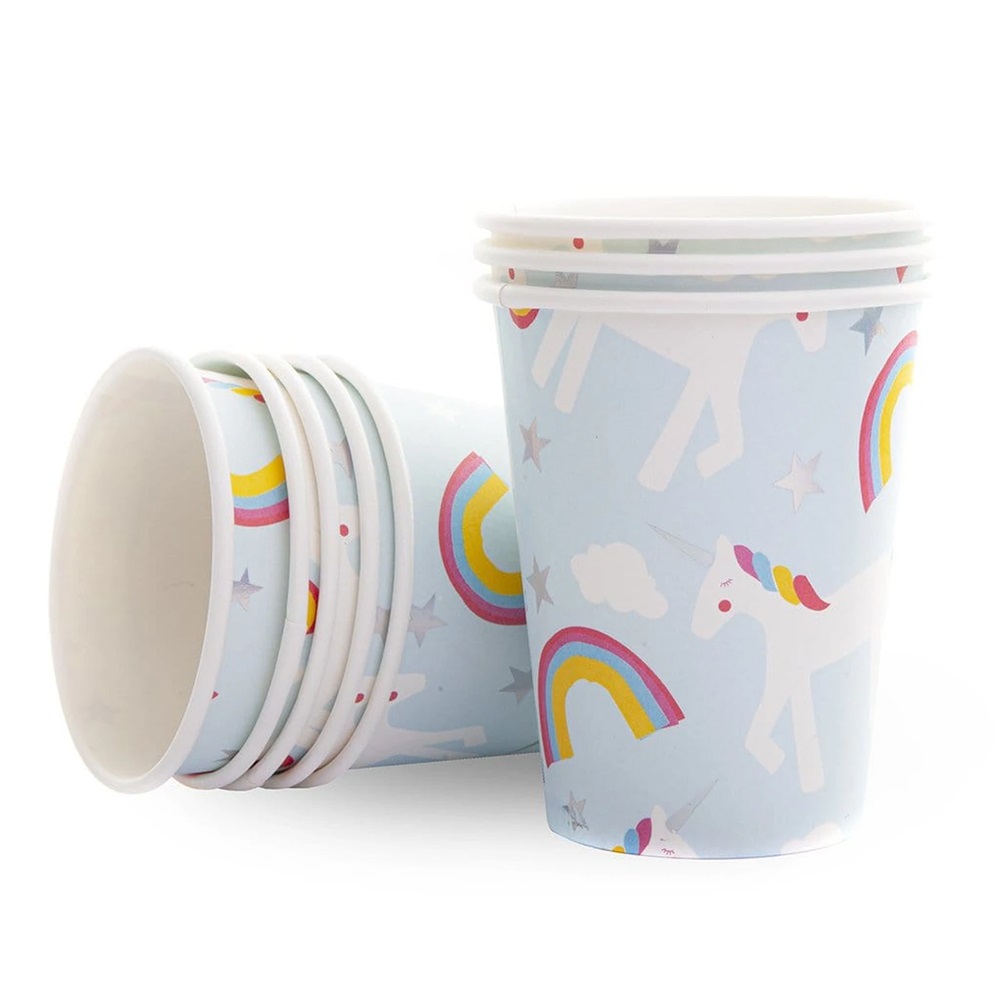 Great Pretenders Cups 260ml - Unicorn (8 pcs)