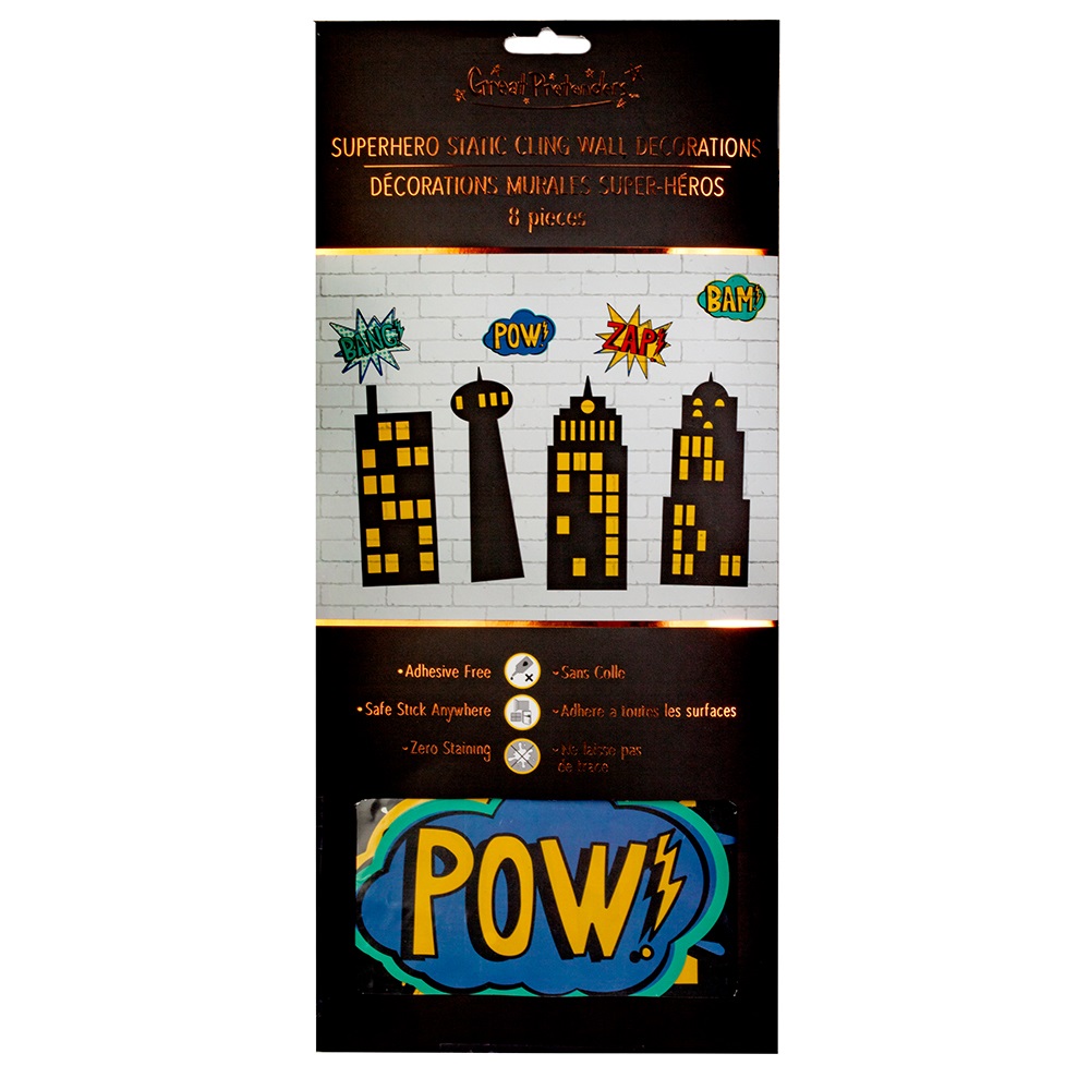 Great Pretenders Static Cling - Decorations