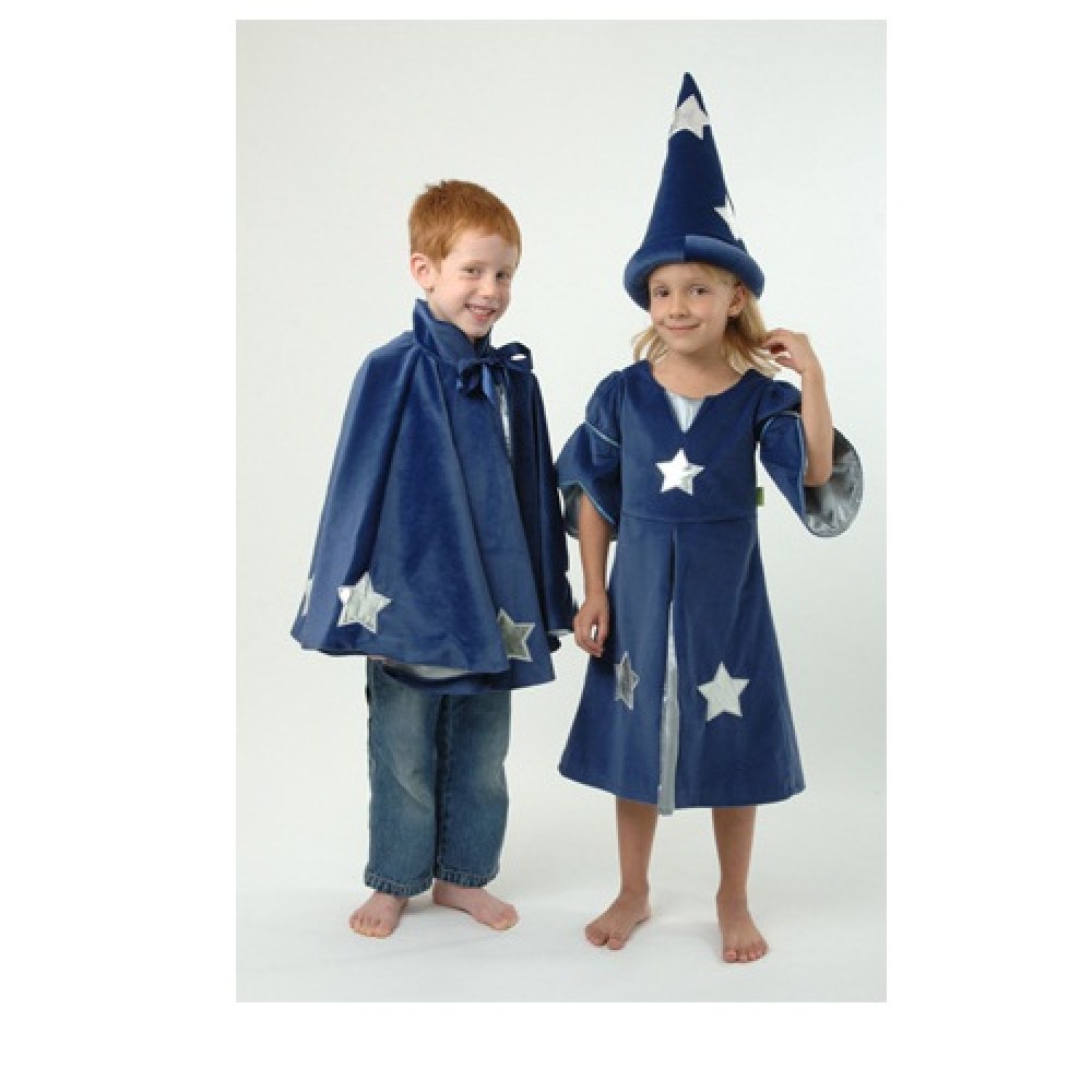 Blue Wizard cape, 7-8
