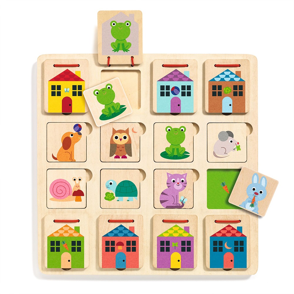 Djeco Wooden Puzzles Cabanimo