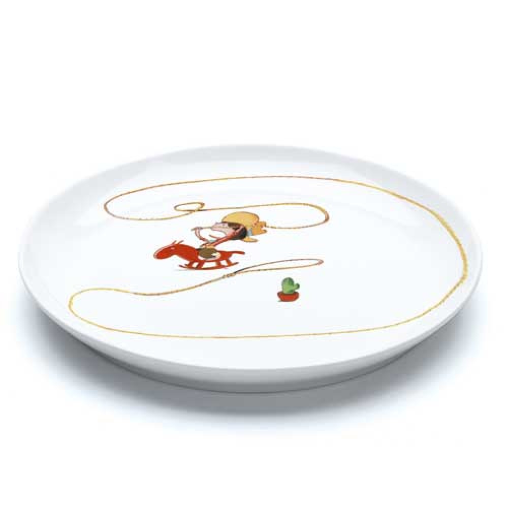 Djeco Dinner plate Western spaghetti