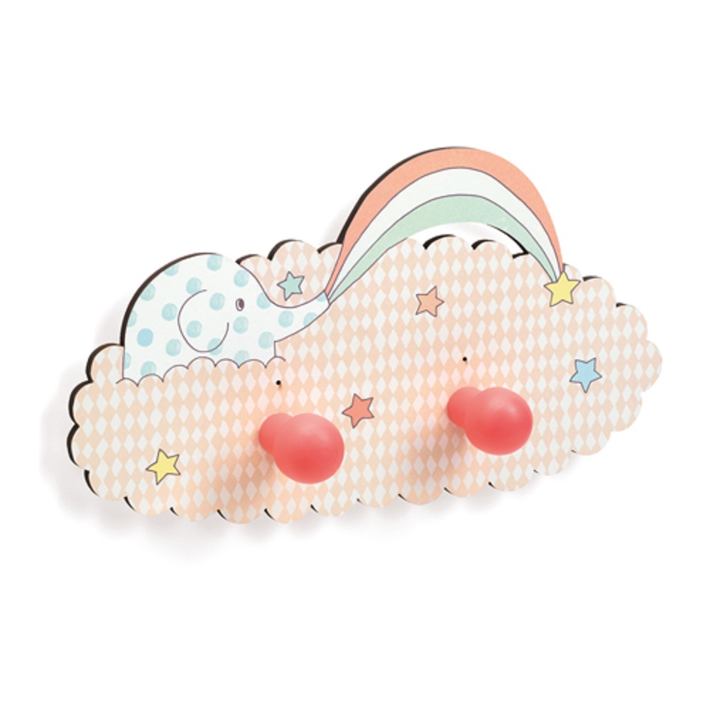 Djeco Little Big Room Coat hooks Coat hook - Elephant