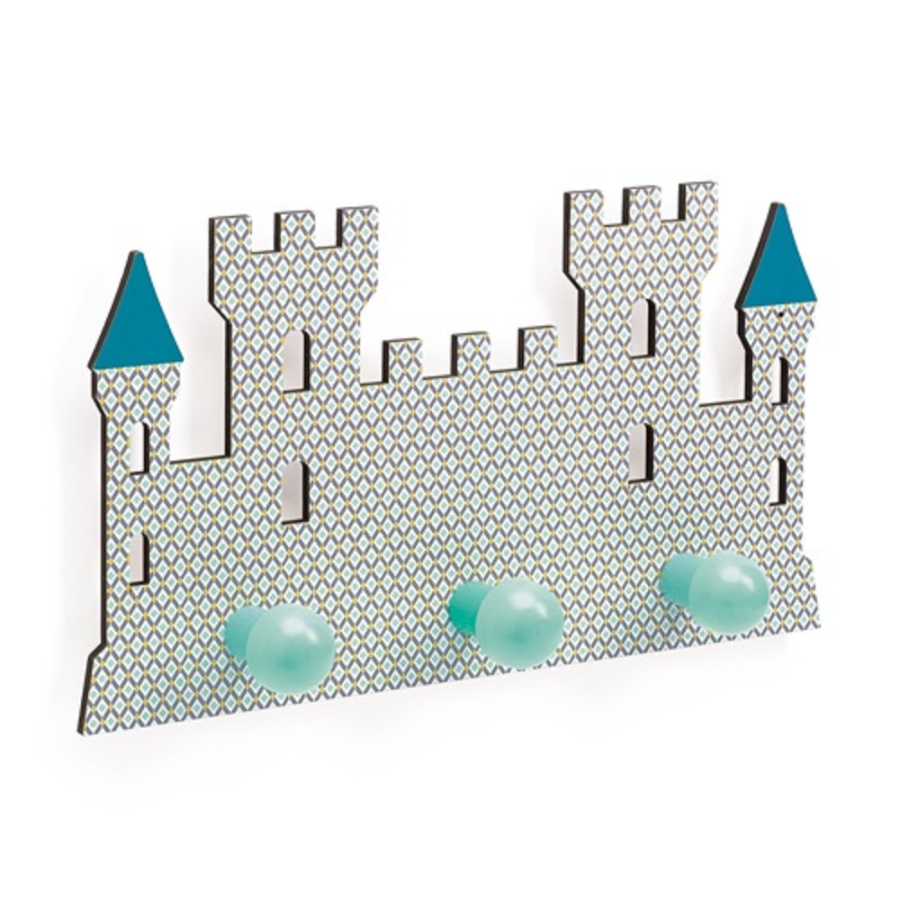 Djeco Little Big Room Coat hooks Coat hook - Castle