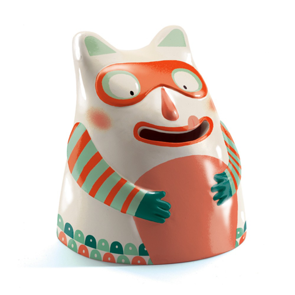 Djeco Moneyboxes Greedy guts in a mask