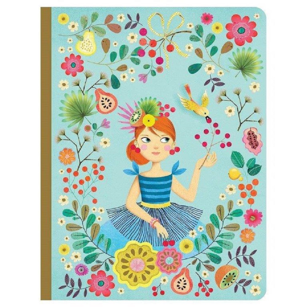 Djeco LP Notebooks Rose notebook - FSC MIX