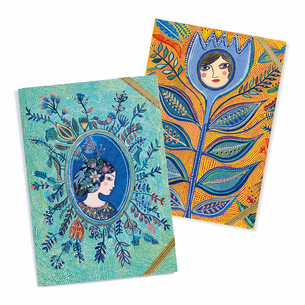 Djeco LP Elastic band folders Aurelia elastic band folders - FSC MIX