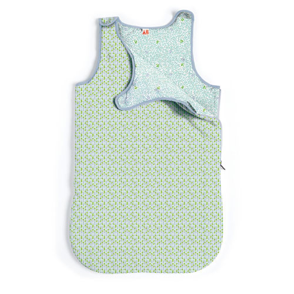 Djeco Little Big Room Textile Baby sleeping bag (65 cm - 0/6 m) - Sleep in herbe