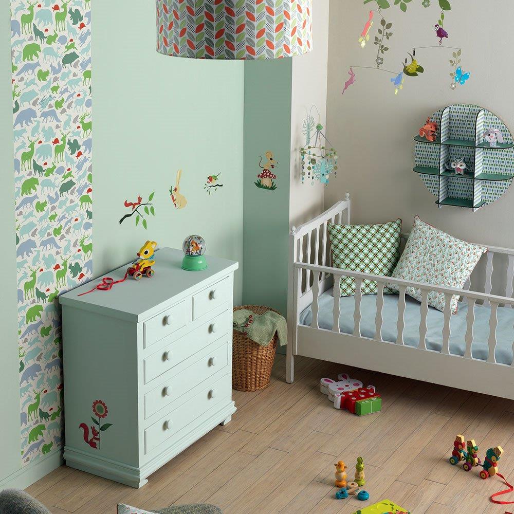 Djeco Wallpaper strips Little friends