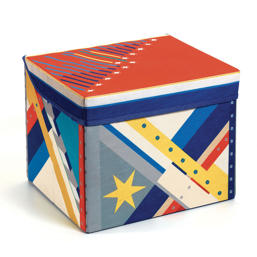 Djeco Seat Toy Box ‘Rocket’