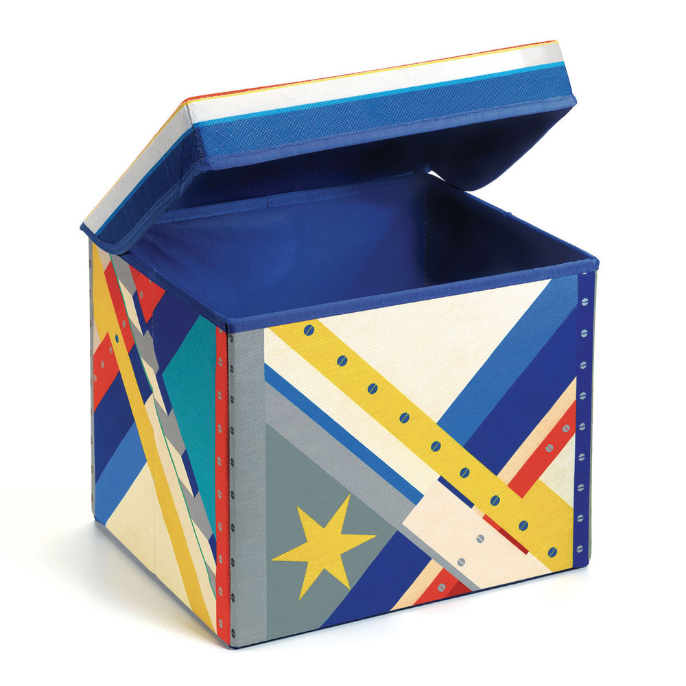 Djeco Seat Toy Box ‘Rocket’