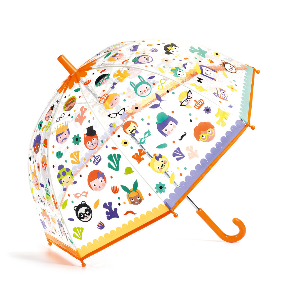Djeco Color-Changing Children Umbrella ‘Faces’ 68 cm