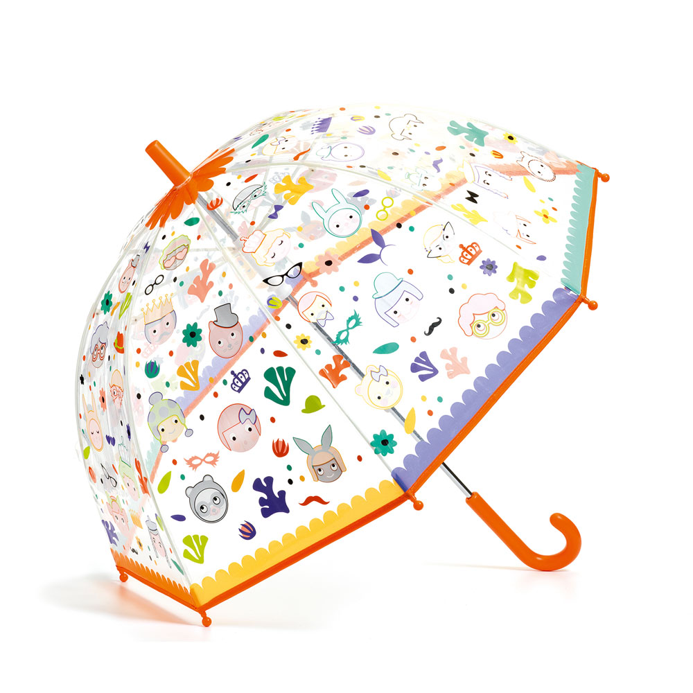 Djeco Color-Changing Children Umbrella ‘Faces’ 68 cm