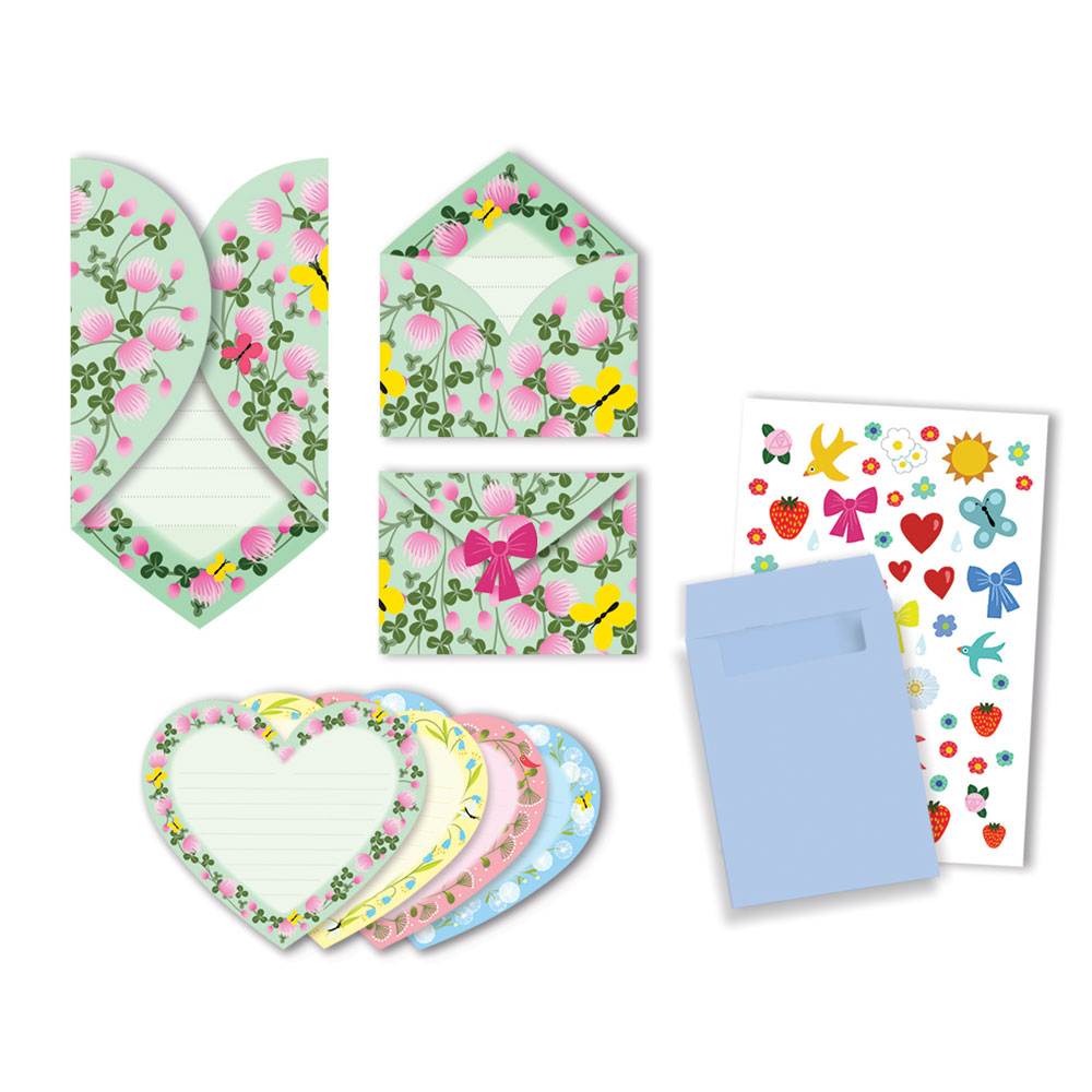 Djeco Parties / Birthdays Hearts invitation cards