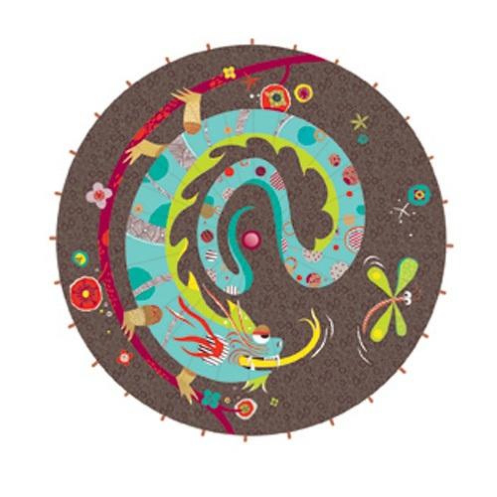 Djeco Circle of umbrellas Dragonfly and dragon