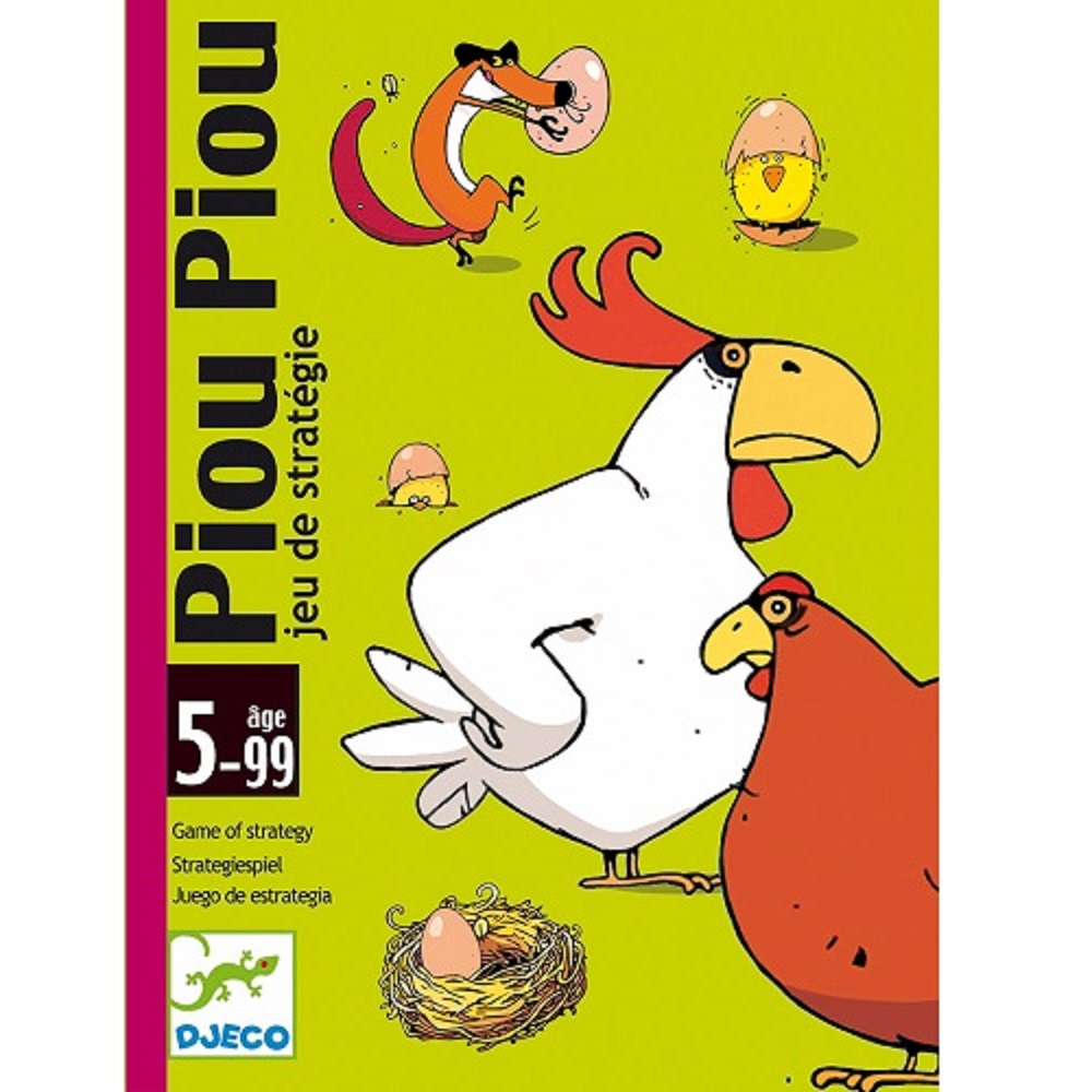 Djeco Playing card Piou Piou