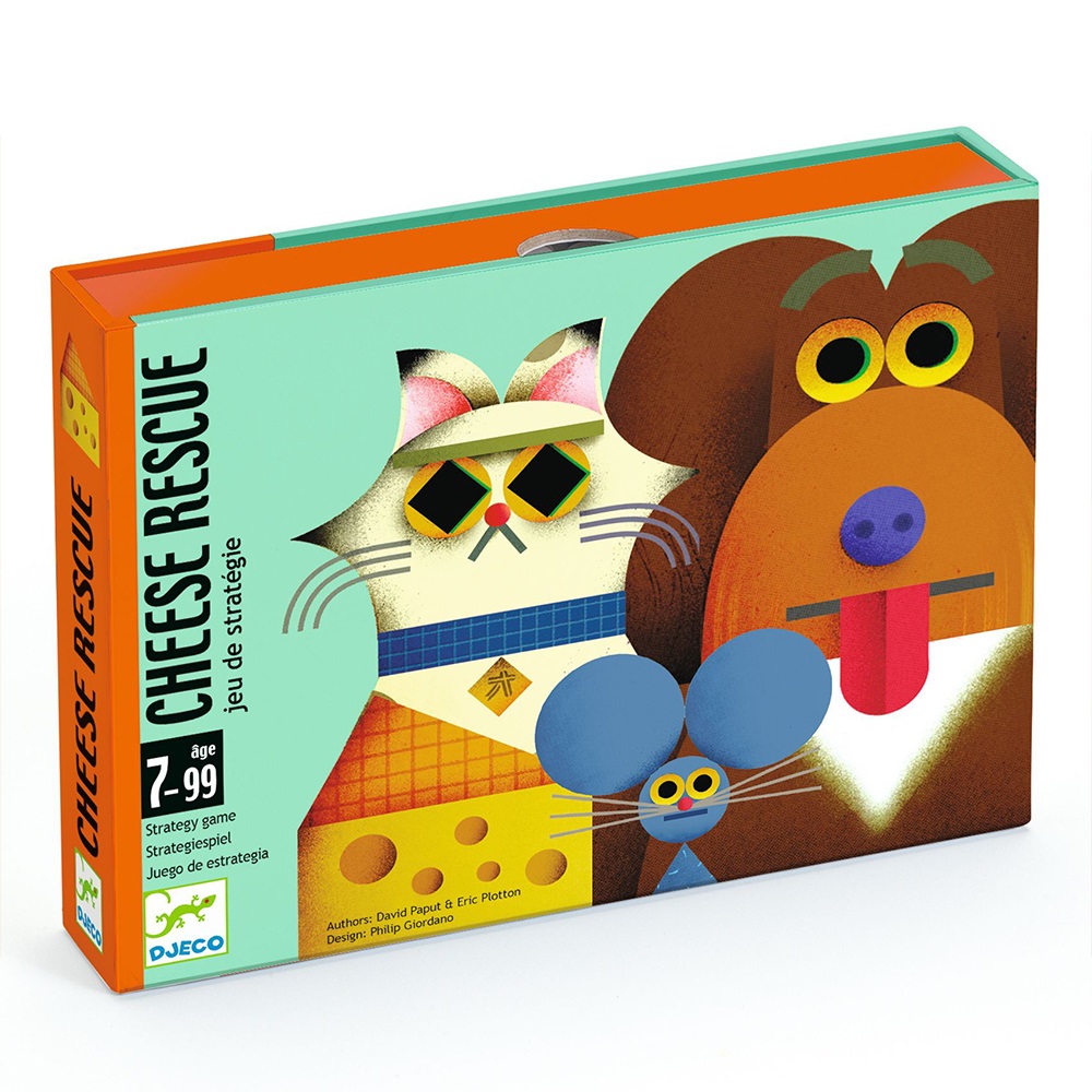 Djeco Games - Playing cards Cheese rescue