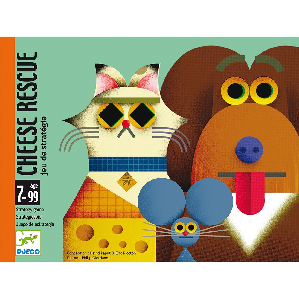 Djeco Games - Playing cards Cheese rescue