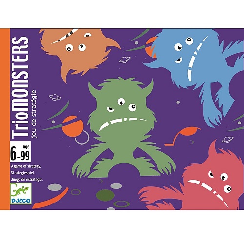 Djeco Playing card TrioMonster