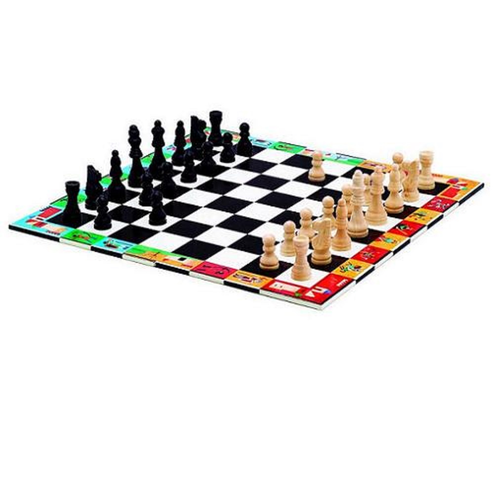 Djeco Nomads games Chess +Checkers
