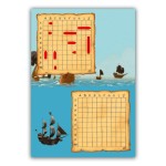 Djeco Μίνι παιχνίδι λογικής 30 καρτών ναυμαχία