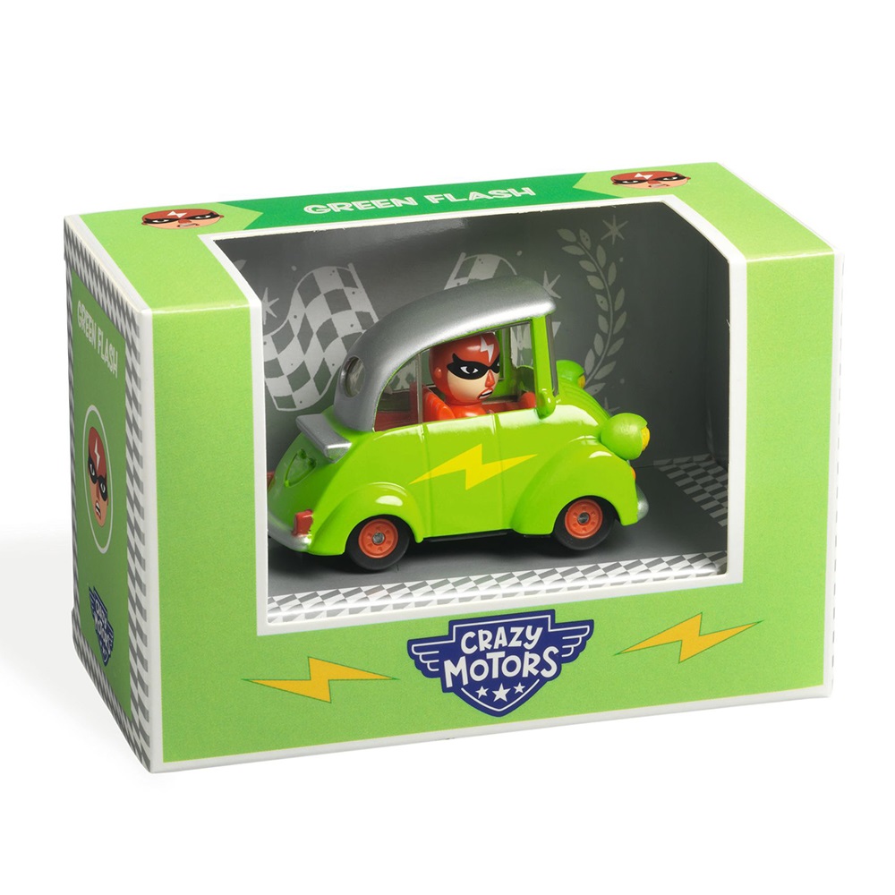 Djeco Toys and games Crazy motors Green Flash