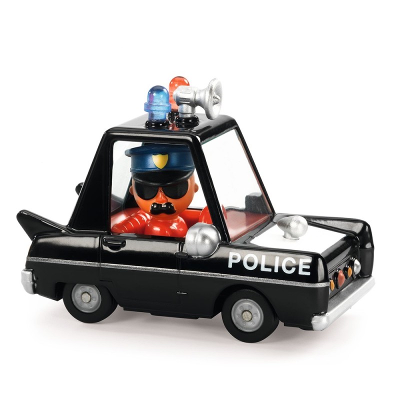 Djeco Αυτοκίνητο με φιγούρα Hurry Police
